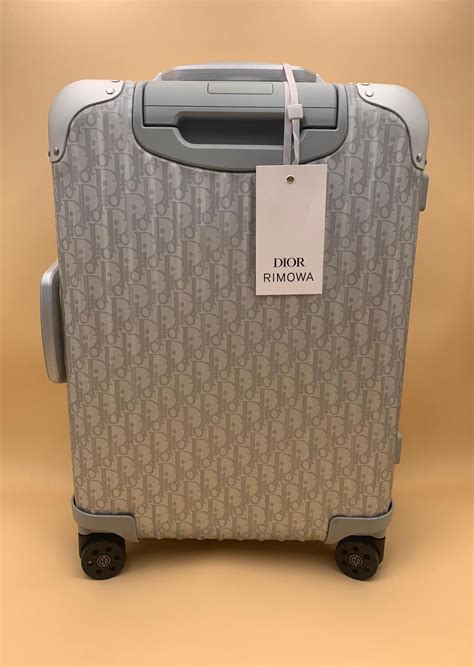 rimowa dior suitcase|dior rimowa price.